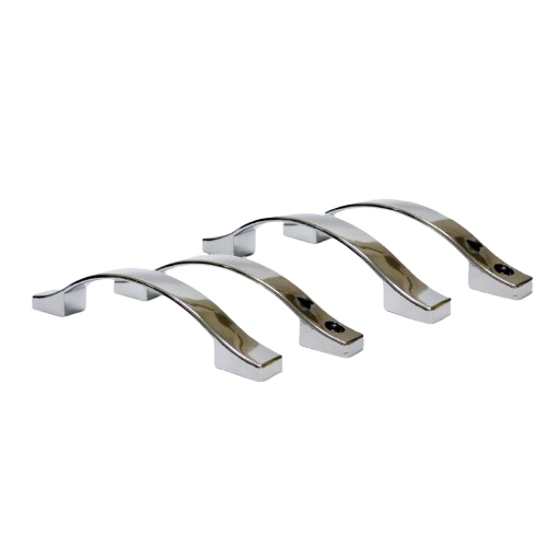 DUŞAKABİN KULP AY KROM ( 4 LÜ )